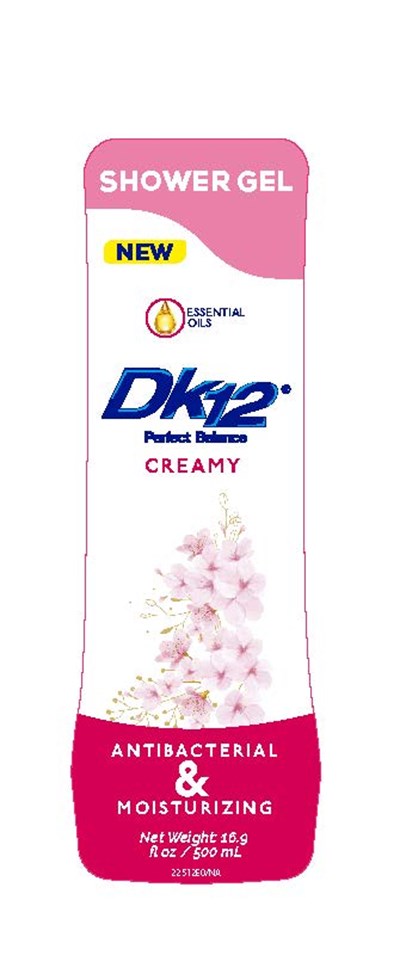 label - Eti Fro Shower Gel DK12 Creamy